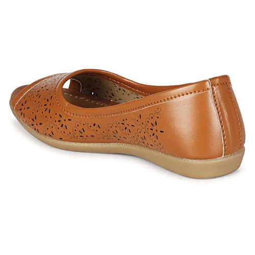 Image of Footshez Women's Black Ballet Flat | Women's Fashion Sandals Bellies-P