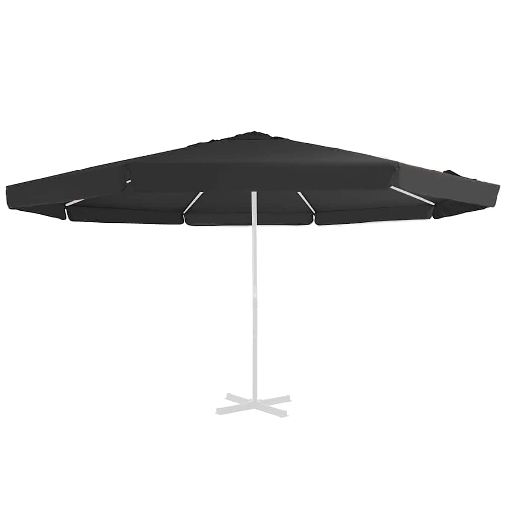 Cubierta de Repuesto para Sombrilla de Jardín, Tela de Poliéster 100% Impermeable y Resistente a los Rayos UV, Fácil de Limpiar y Plegar, Ideal para Renovar o