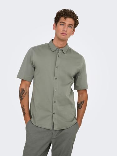 Chemise à manches courtes Onsrobin Only & Sons extensible et légère - 6