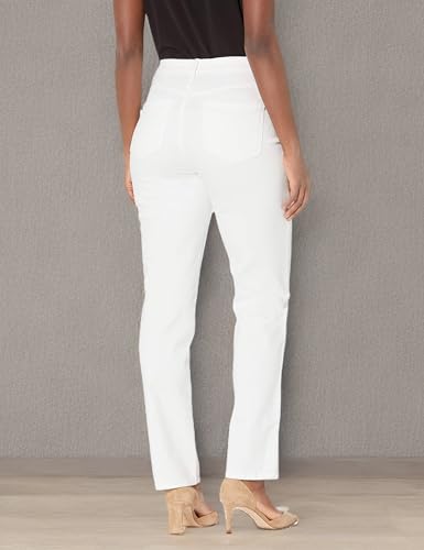 Image of Gloria Vanderbilt Womens Amanda Classic High Rise Tapered Jean Petite