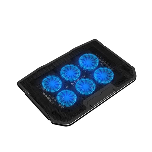 Soporte de refrigeración para laptop con ventilador silencioso de alta eficiencia
