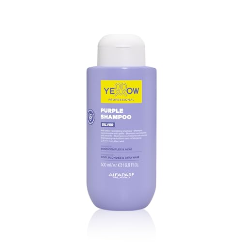 Yellow Champú profesional Silver Purple 500 ml