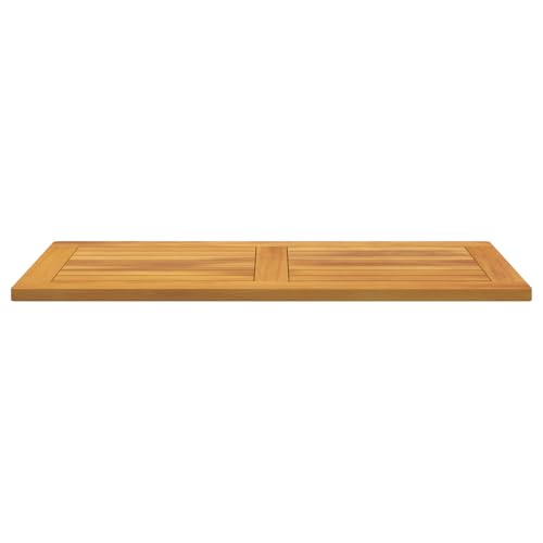 Plateau de table rectangulaire bois massif 90 x 45 cm moderne