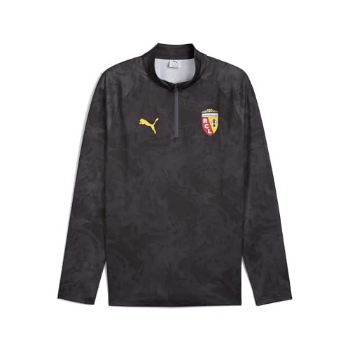 Haut d'avant-match RC Lens PUMA homme col zippé noir
