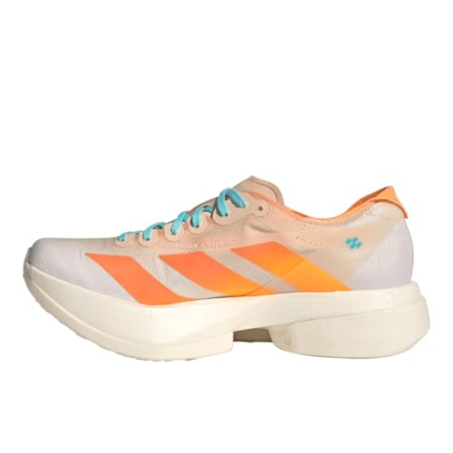 Image of Adidas Women's Adizero Adios PRO 4 W Crystal sandFlash Orange /Flash Aqua 8.5 US