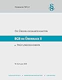 BGB im Überblick Teil II. Überblickskarteikarten. Familienrecht, Erbrecht, Arbeitsrecht, Handelsrecht, Gesellschaftsrecht, ZPO I, ZPO II (Karteikarten - Zivilrecht)