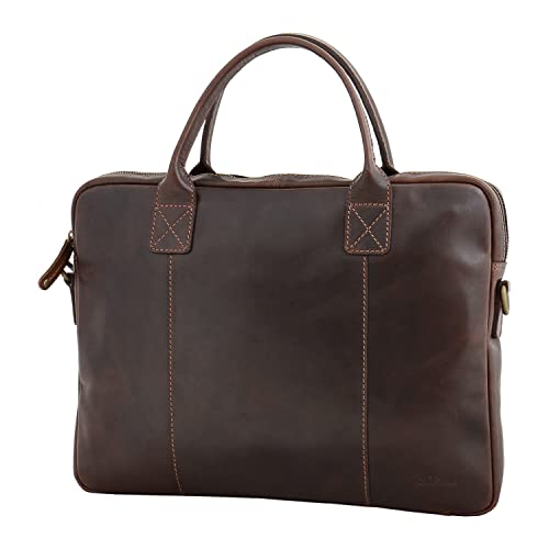 Malette en cuir homme vintage exécutif haut de gamme