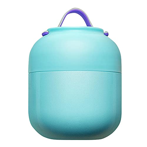 Warmte Behoud Pot Rvs Voedsel Jar Smolderen Vacuüm Geïsoleerde Rvs Lunch Box 500Mlblue