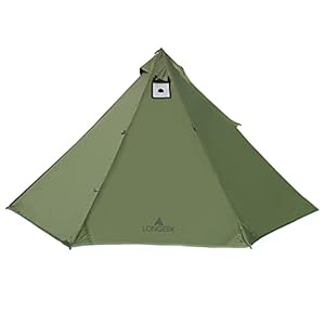 Longeek 2 Person Camping Tent 4 Seasons Backpacking Ultralight Easy Up Hot Teepee
