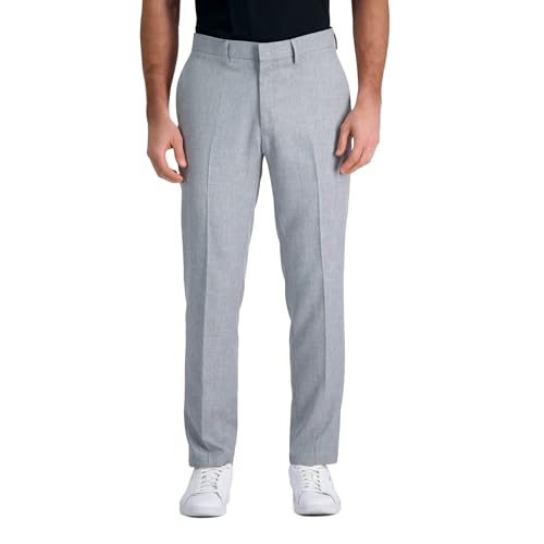 Haggar Men's Smart Wash Performance Slim Fit Suit Separates-Pants & Jackets, Light Grey-Pant, 33W x 30L - image 1