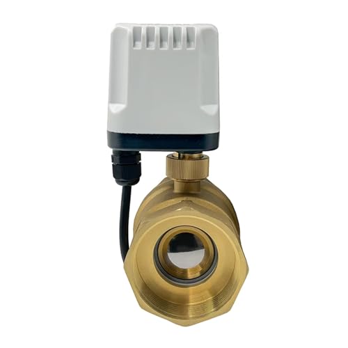 Vanne électrique en laiton IP65 avec grand moteur en métal - 4