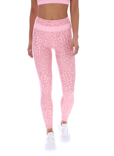 Leggings para mujer Ted Baker Sport Penelope 7/8, mallas deportivas rosa talla S