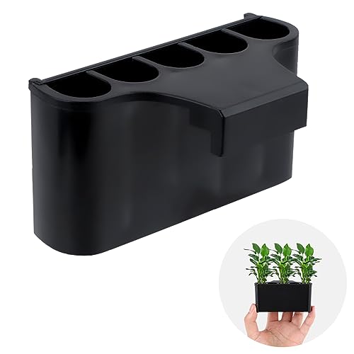 Bewudy Aquarium Plant Holder for Rimmed Tank Aquatic Plant Cup Aquarium Hanging Plant Holder