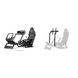 Next Level Racing F-GT Simulator Cockpit (NLR-S010) & Next Level Racing F-GT Monitor Stand - Matte...