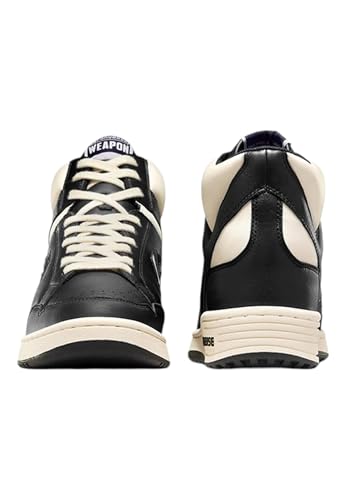 Black / Natural Ivory Converse Weapon High4