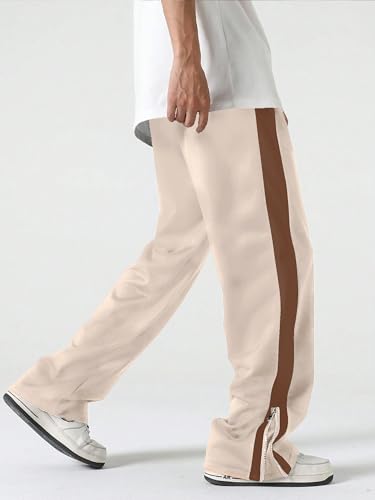 Image of Jump Cuts||Loose Fit Track Pants for Men||Lycra Blend Baggy Pants||Mens Stylish Baggy Track Pant