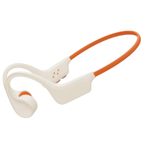 Image of snowpanda Bone Conduction Headphones, Wireless Open-Ear Bluetooth 5.3, 32GB MP3 Player, 8 Hours Battery, IP68 Waterproof - for Running, Workouts