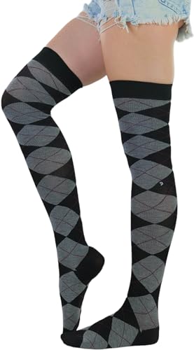 Image of ToBeInStyle Women's Over The Knee Knit Thigh High Warm Socks