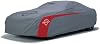 Ultimum Lite Cubierta para Auto para 1973-1974 Chevrolet Nova Chevy II Cupé 2 Puertas Sedán 4 Puertas con Cremallera Transpirable Protección contra Todo Clima Rayones, Polvo, Sol, Nieve, Lluvia Protección Interior Exterior Gris 2