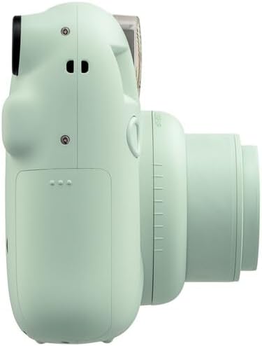 Fujifilm Instax Mini 12 Instant Camera Mint Green with Sandisk 32 GB USB Flash Drive + 40 Sheets Fujifilm Instax Mini Film and Sunshine Photo Microfiber Cleaning Cloth Bundle