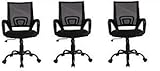 Mid Back Mesh Ergonomic Computer Desk Office Chair,3 pack
