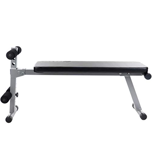 ScSPORTS® Fitnessbank, Zwart, Verstelbaar en inklapbaar, Halterbank, Trainingsbank - Image 8