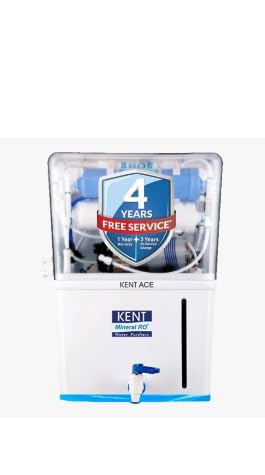 Image of KENT Ace RO Water Purifier | Multiple Purification Process | RO + UF + TDS Control | 8L Tank | 20 LPH Flow