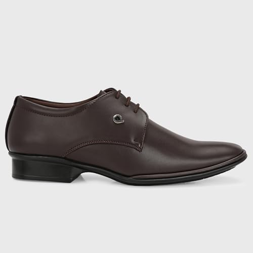 Image of Centrino Formal Shoe for Men | Cushioned Insole for Better Comfort | Stylish Lace-Up for Boys | Perfect for Office Wear & Formal Dress (9768)