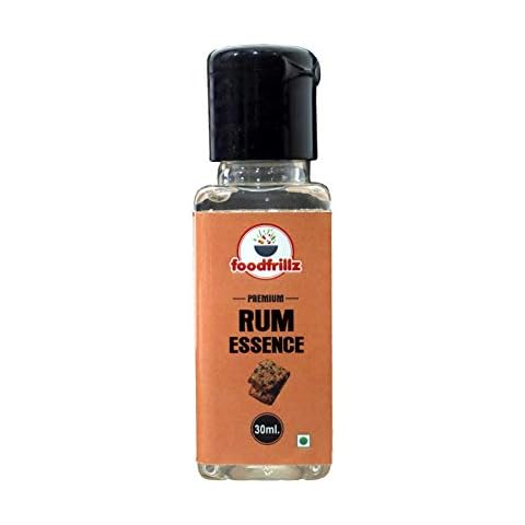 foodfrillz Rum Food Flavor Essence for Cake Making 30 ml (Rum) Essence for Cake Baking Cover