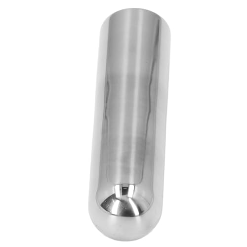 Stainless Steel Guitar Tone Bar, Well Crafted Guitar Slide with Thumb and Finger Picks for Lap Steel Electric Guitars