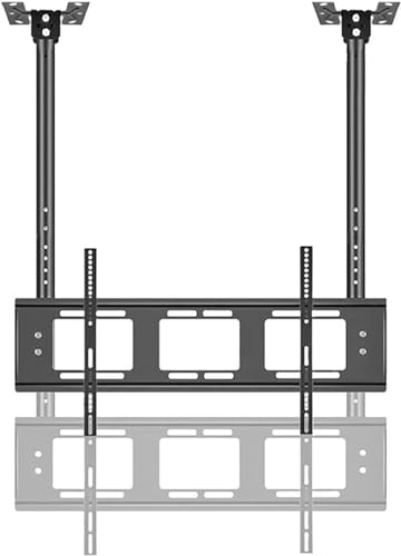 Support de montage au plafond pour téléviseur de grande taille afin d'éviter les reflets