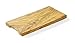 HENDI Tabla de Servir, de Madera de Olivo, Tabla de Cortar, Tabla de Madera, Tabla de Desayunos, Tabla de Chuletas, Tabla de Cocina, Tabla de Tapas, Rectangular, aprox. 300x150x(H)18mm
