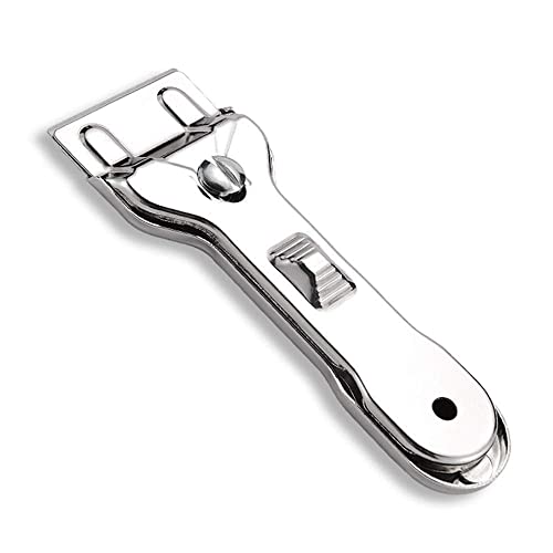 NA NA scratch resistant stainless steel hob scraper for floor, cement, ceramic, tiles, induction hob, surface and glass.