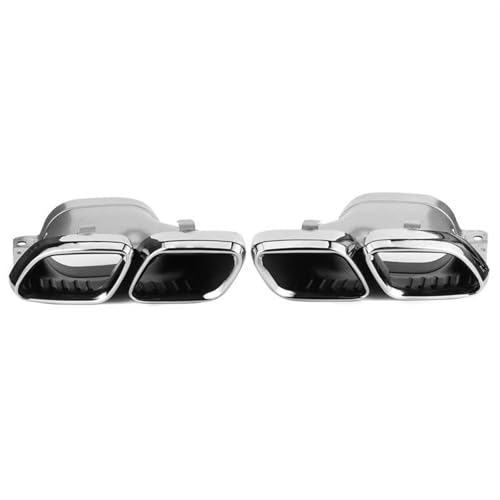 Tuyau d'échappement de voiture pour Mercedes AMG C63S W205 S205 Quad 1 paire