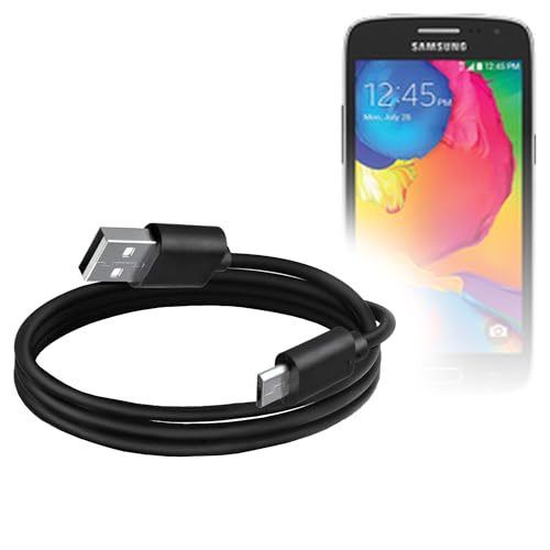 BoxWave Cable Compatible with Samsung Galaxy Avant - DirectSync Cable, Durable Charge and Sync