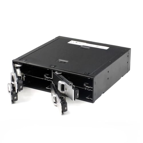 Caja externa para 4 discos 2.5 pulgadas SATA 6Gbps metal miniatura 3