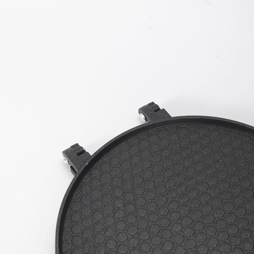 Kwueiit エッグロールワッフルメーカー 22cm ブラック 家庭用 製菓 調理 トルティーヤプレス クレープ鍋 煎餅焼き器 多機能 キッチンツール (22cm,ブラック) [5]