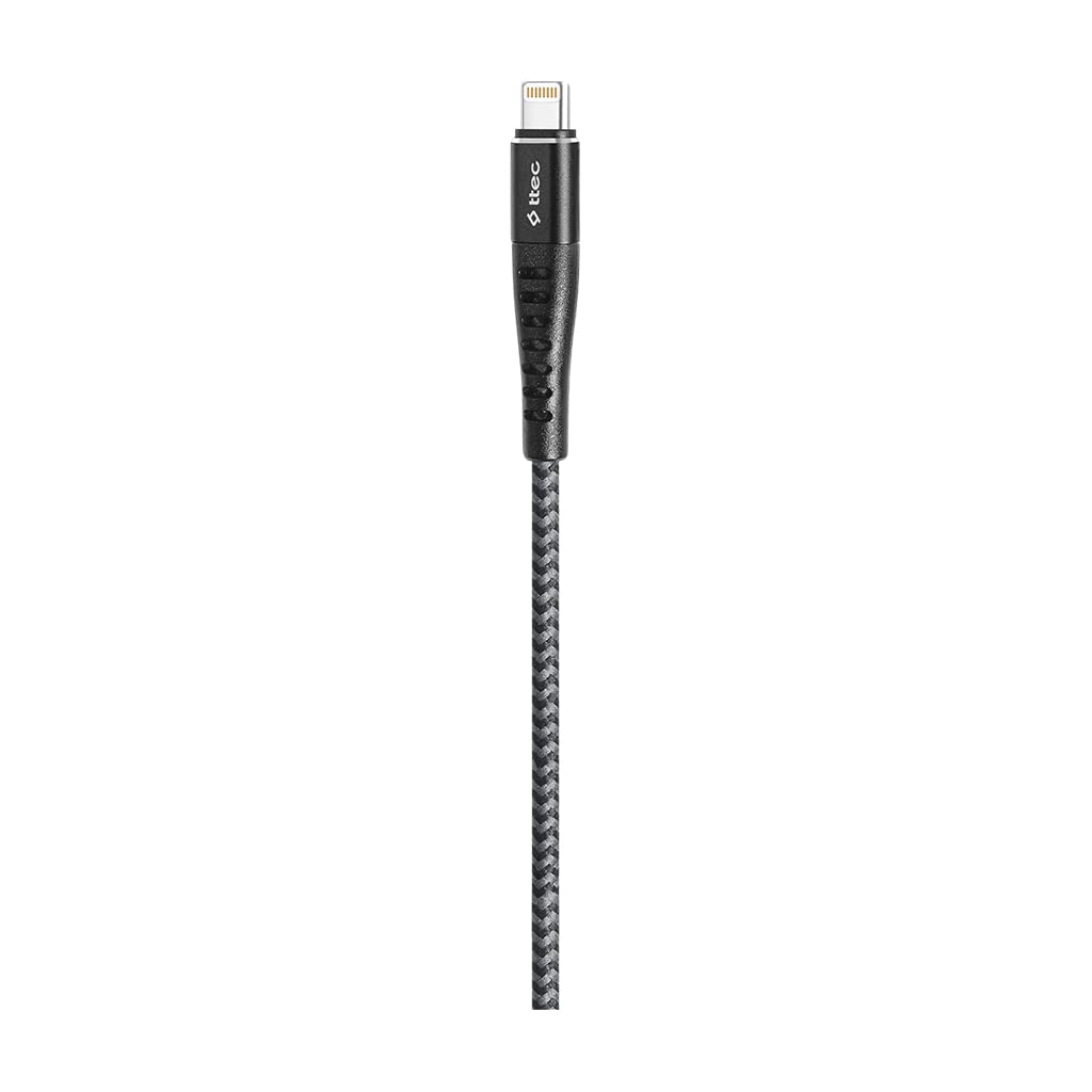 ttec ExtremeCable Ekstra Dayanıklı iPh. Şarj Kablosu 150cm-Siyah