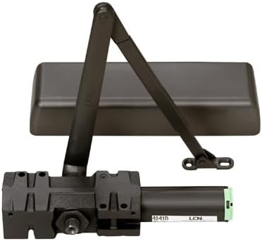LCN 4041DU Dark Bronze ANSI Grade 1 Adjustable Spring Power Multi-Size Size 1-6 Surface Mounted Door Closer