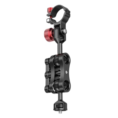 Hipzeepo Soporte para Linterna de Buceo para Fotografía Subacuática, con Clip Ajustable de 30 A 32 mm de Diámetro.