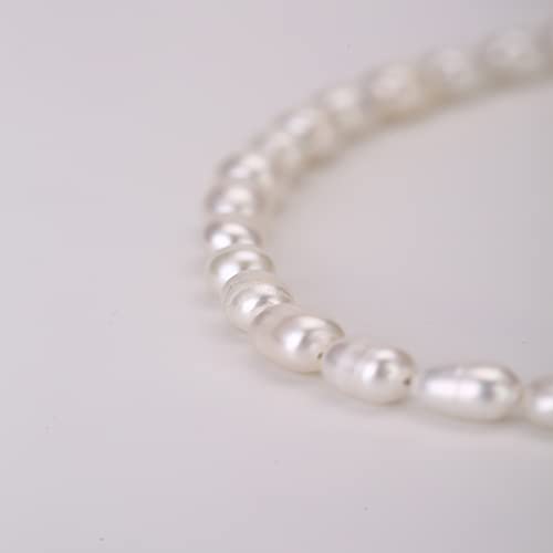 Rina Vella Adjustable Anklet For Women, 18K Gold Plating, Fashion Foot Chains,White Pearl,Different Lustre And Shape, Gifts For Women And Teen Girls(White Pearl-Elegant) #TOP1