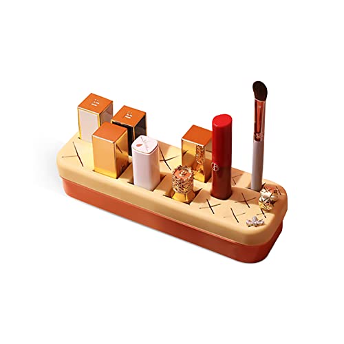 OLYSPM Organisateur Maquillage Rangement Maquillage,Organisateur de Maquillage pour Produits de Soins de la Peau de Bijoux de Rouge à lèvres pour la Salle de Bains de comptoir de Bureau Cover