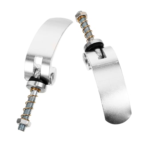 KOMBIUDA 2pcs Bike Trailer Hitch Connector Quick-Release Cycling Adapter for Secure Trailer Attachment Metal Bike Part for Convenient Installation and Removal