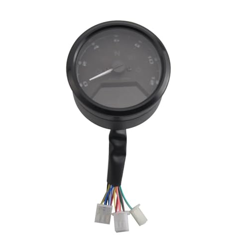 Compteur de vitesse moto odomètre avec support et jauge essence