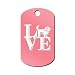 Mister Petlife Love Labradoodle Engraved Keychain/GI Tag Park v2 Doodle Pink