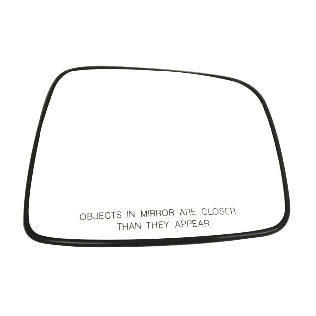 SCITOO Right Side Mirror Glass Fit For 2002-2007 For Jeep LIBERTY Chrome Convex Replacement Exterior Mirror Glass W/O HEATED