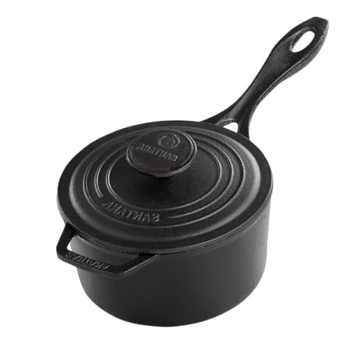 Panela Ferro Fundido Tampa Ferro Cabo Madeira Santana 1 Lt