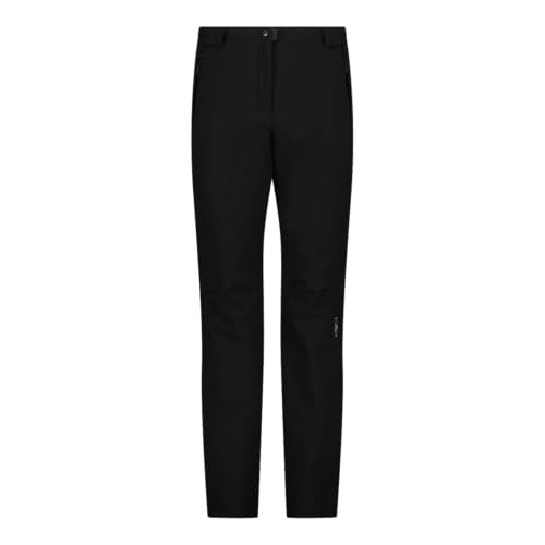 CMP Damen Lange Damenhose Hose, Schwarz, 3XL EU