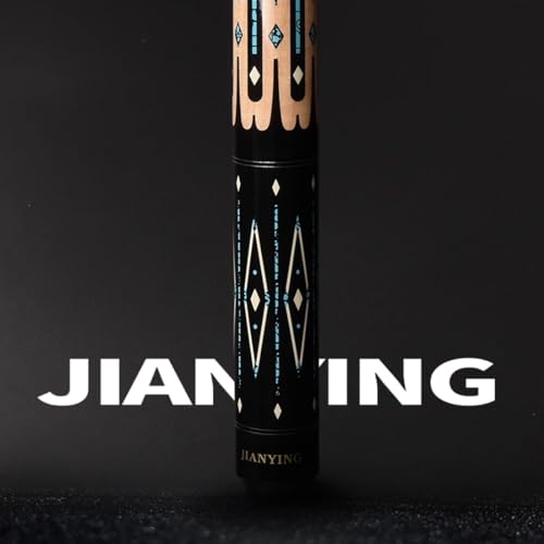 Taco de billar YEUEK 58 in, punta 11.5 mm, 2 piezas miniatura 2