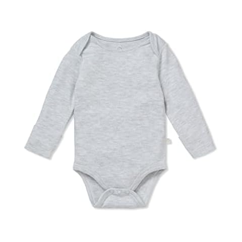 MORI Baby Long Sleeve Bodysuit in Grey Cover